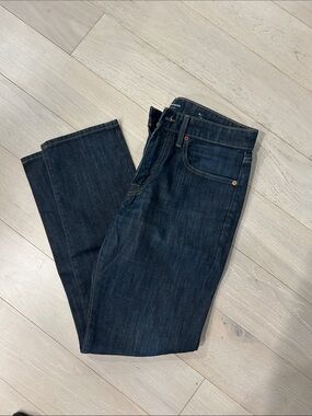 Lucky Brand Men's Straight Jeans in Dark Indigo
